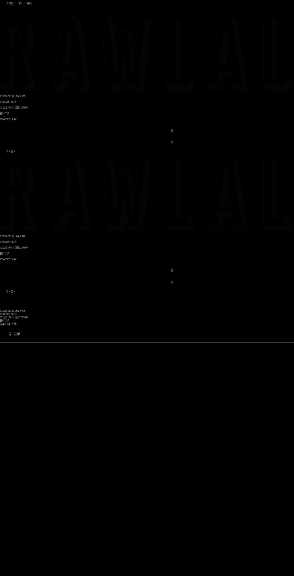 rawlala.co.uk shopify website screenshot