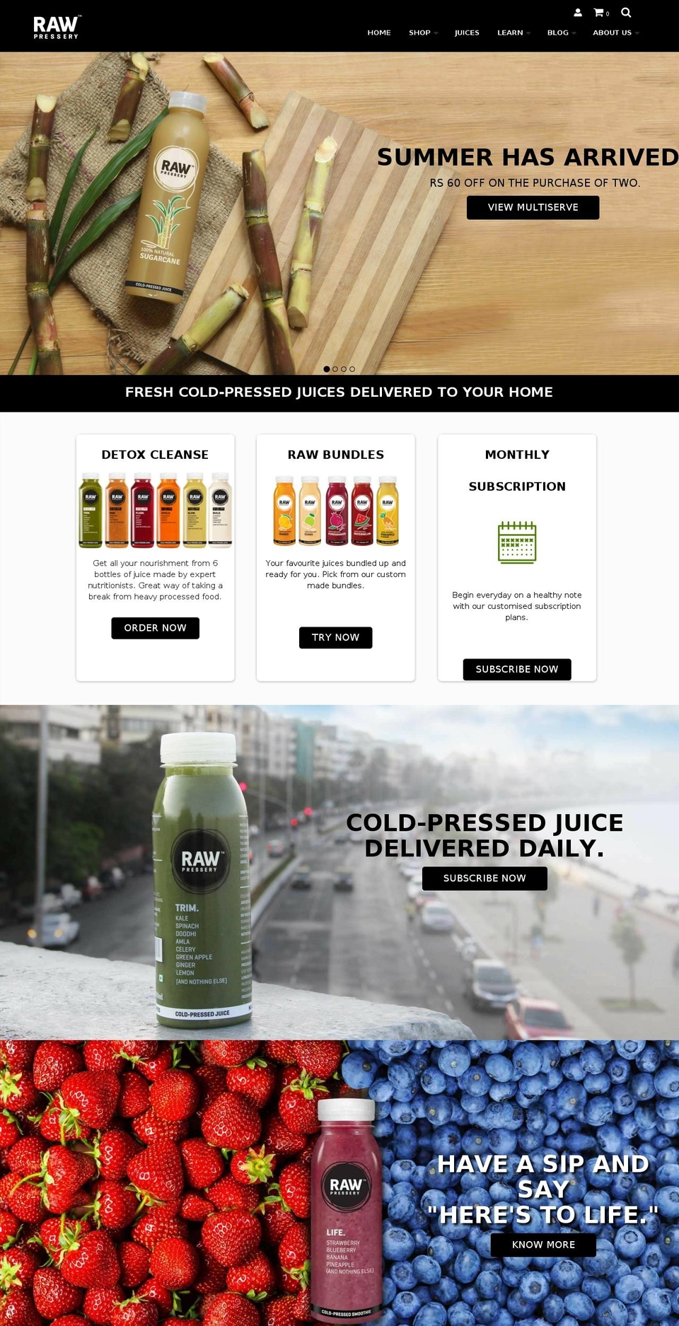 rawpressery.biz shopify website screenshot