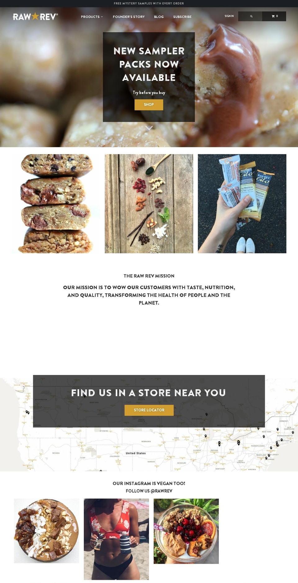 rawrev.net shopify website screenshot