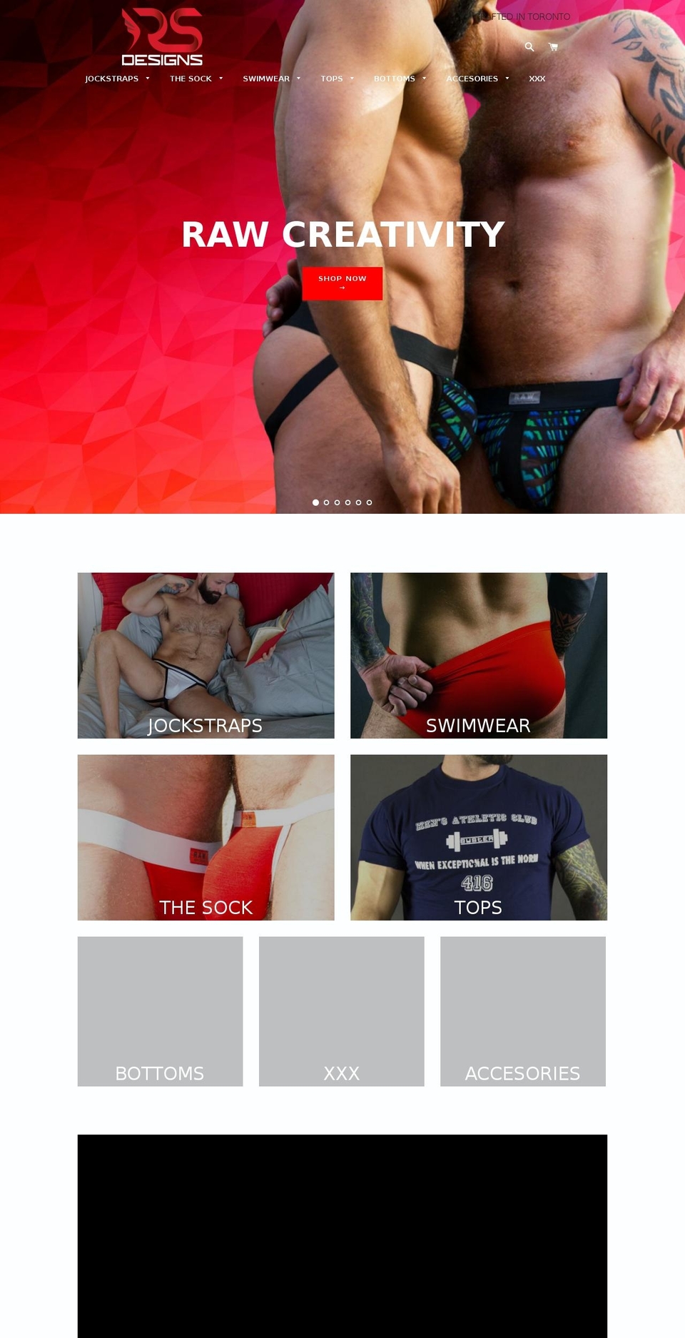 rawstudiodesigns.com shopify website screenshot