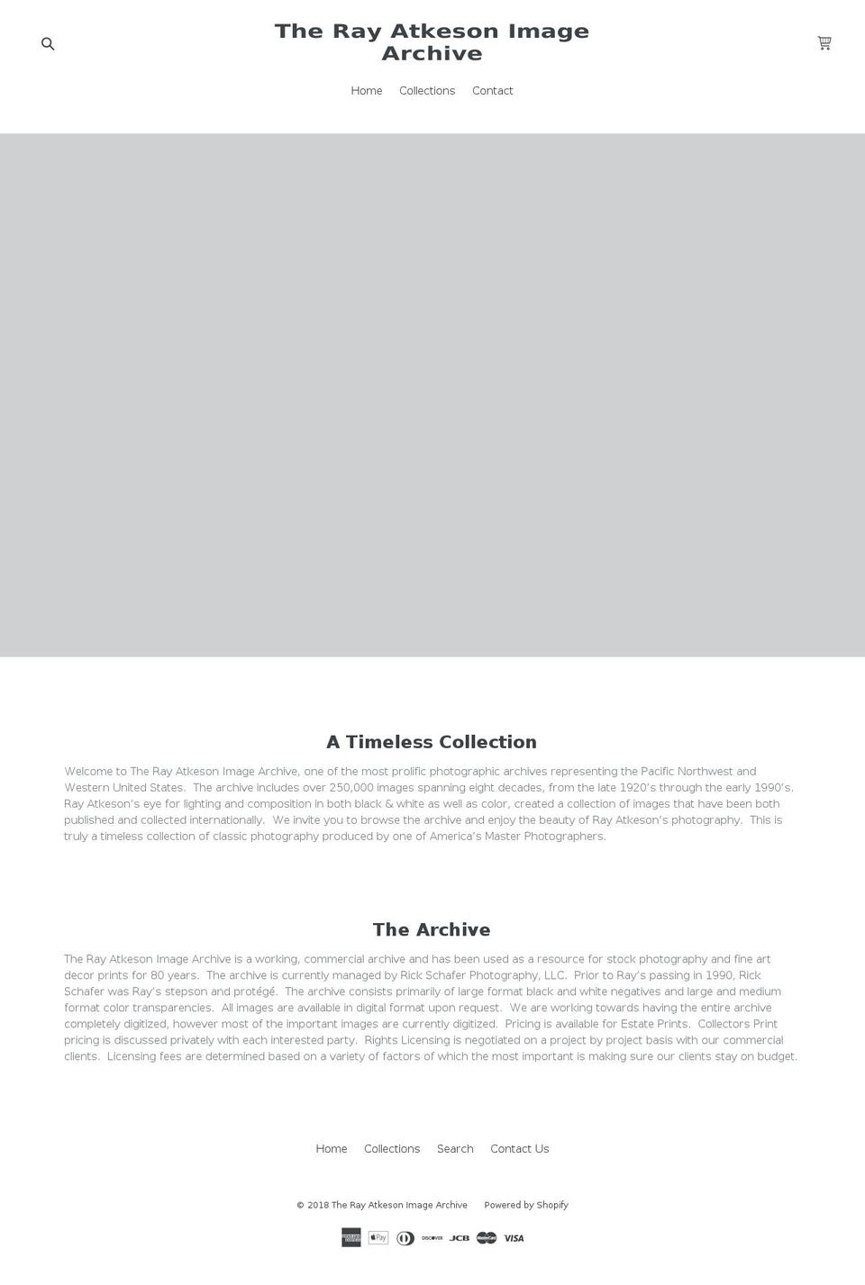 rayatkeson.com — Shopify storefront screenshot