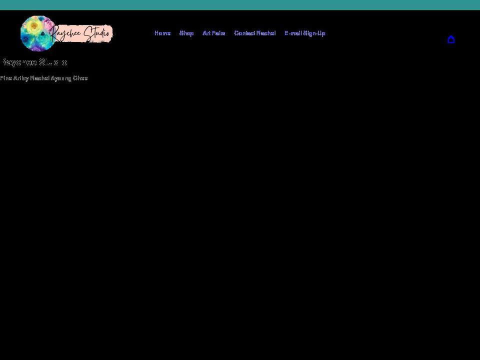 raycheestudio.com shopify website screenshot