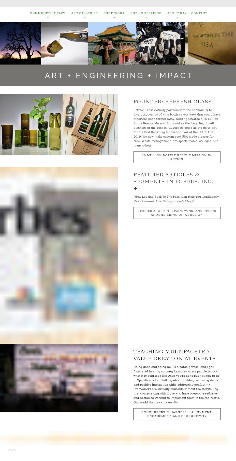 raydelmuro.com shopify website screenshot