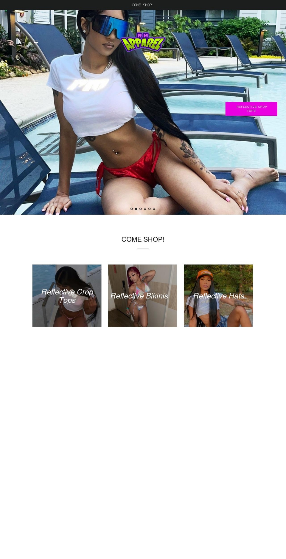 raymoneyapparel.com shopify website screenshot