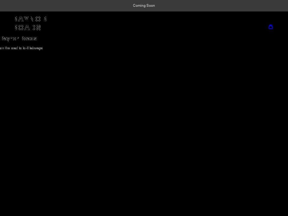 raynorroads.com shopify website screenshot