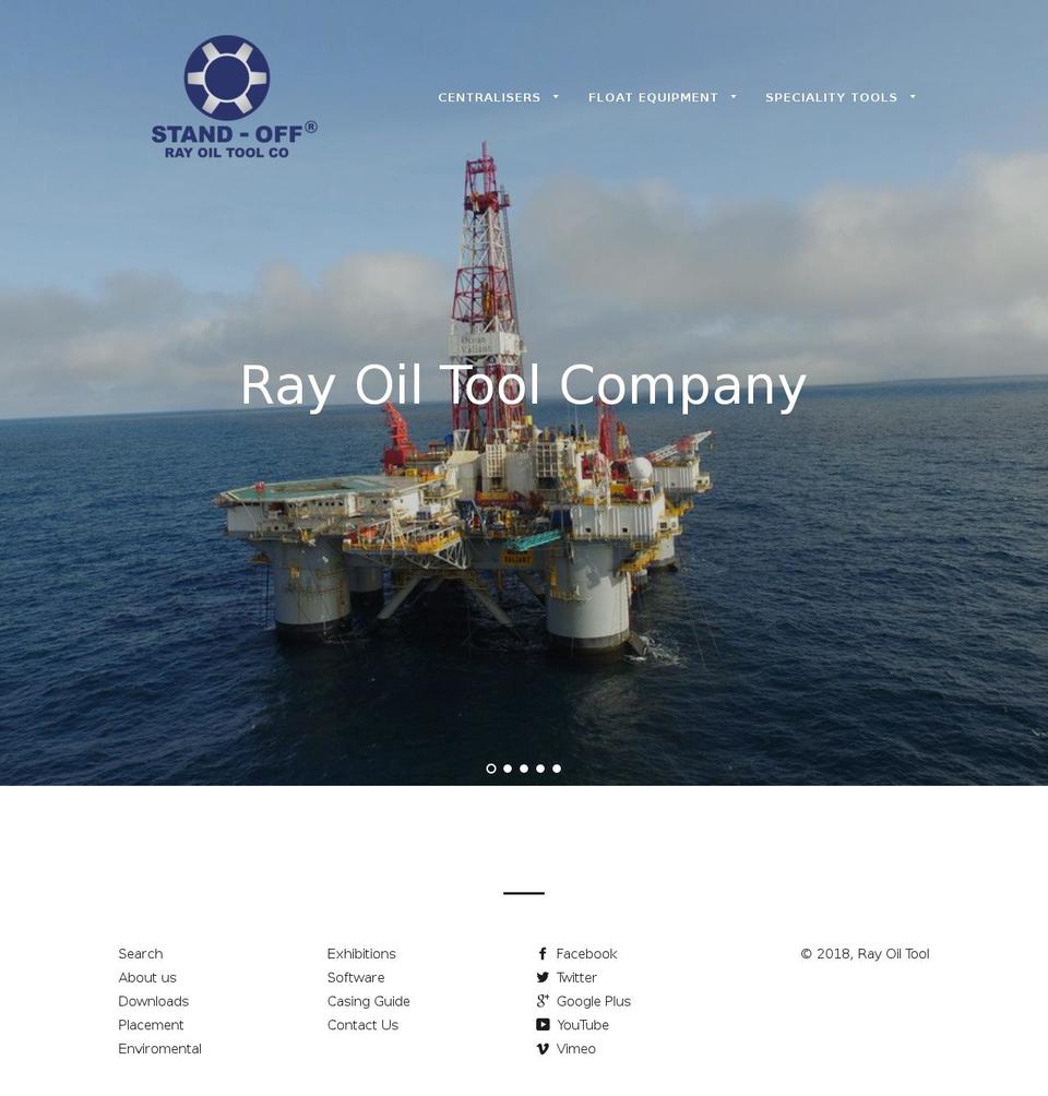 rayoiltool.co.uk shopify website screenshot