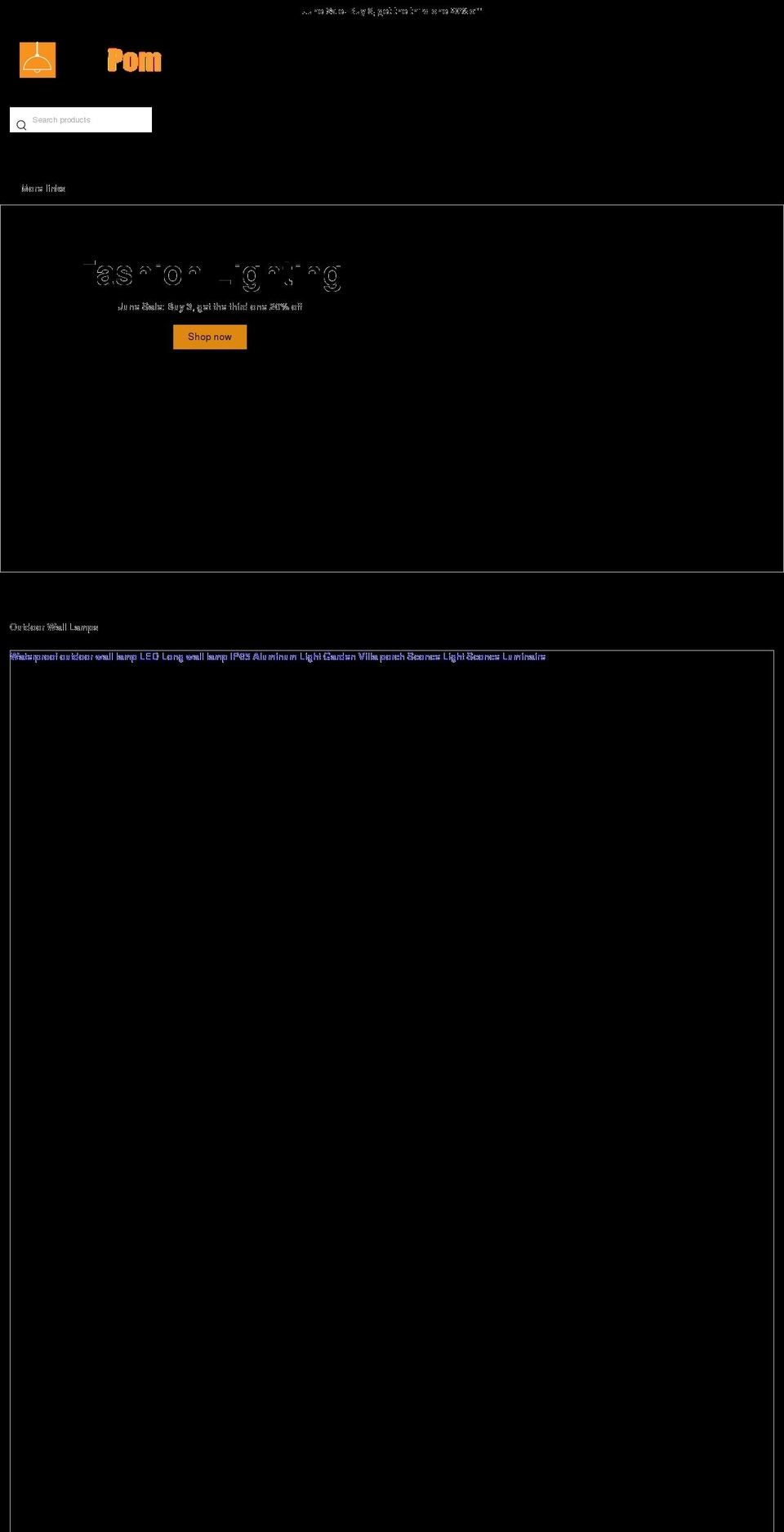 raypom.com shopify website screenshot