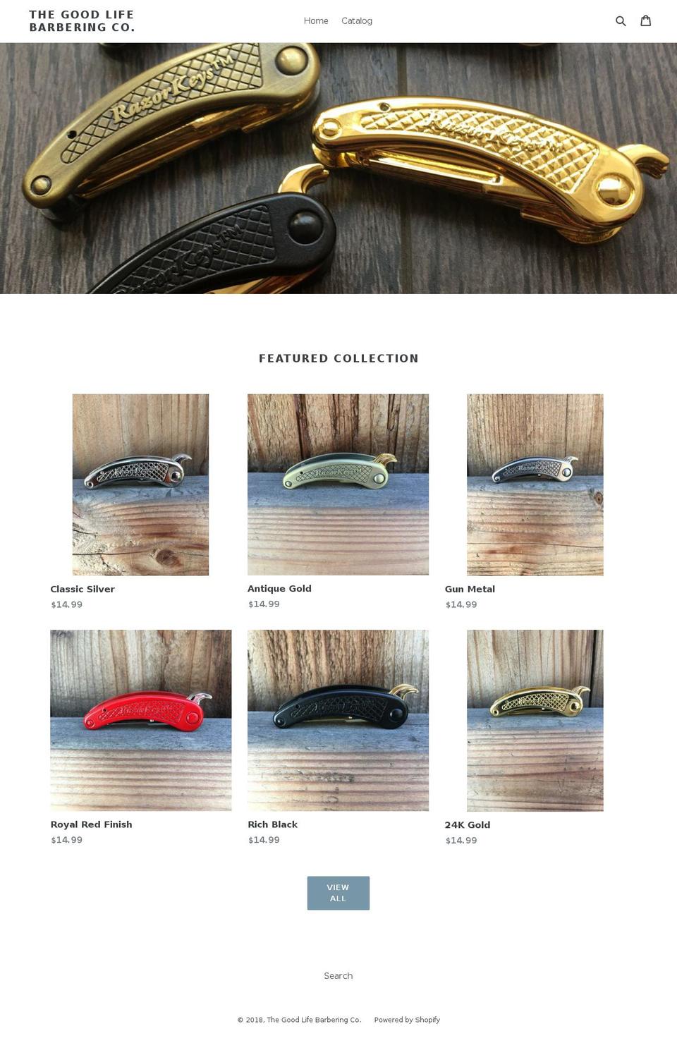 razorkeys.com — Shopify storefront screenshot