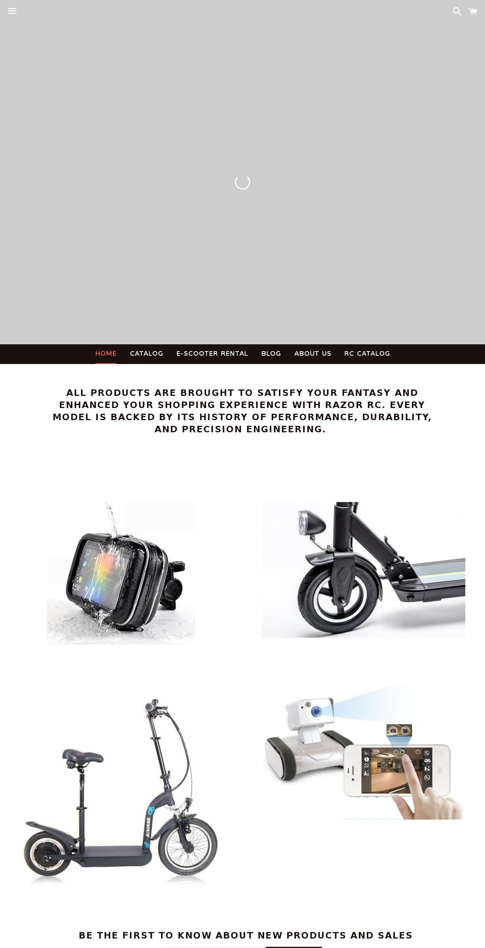 razorrc.com — Shopify storefront screenshot