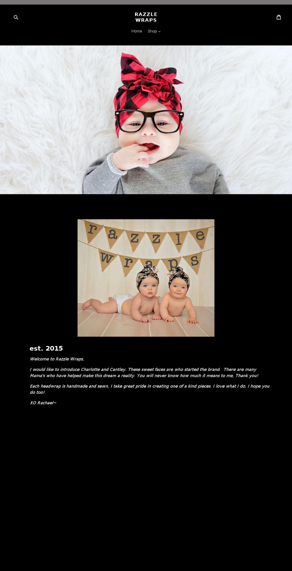 razzle-wraps.com — Shopify storefront screenshot