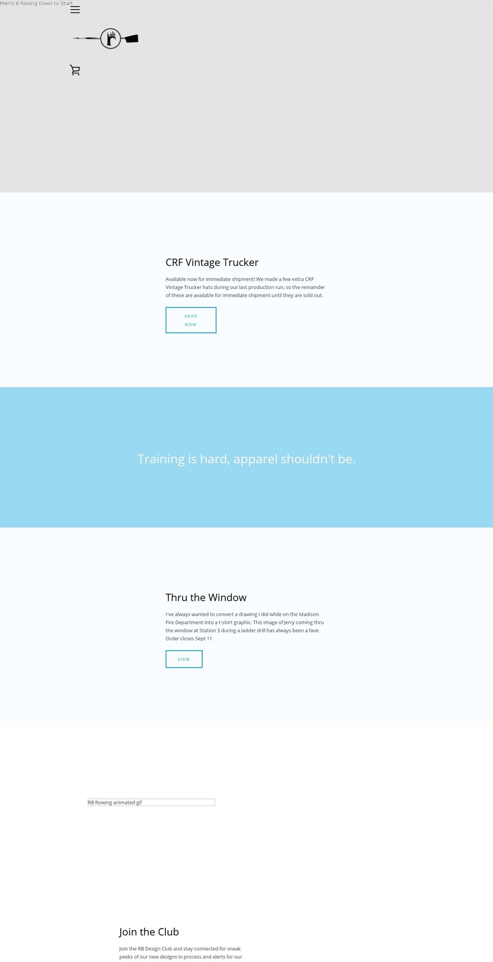 rbfire.com — Shopify storefront screenshot