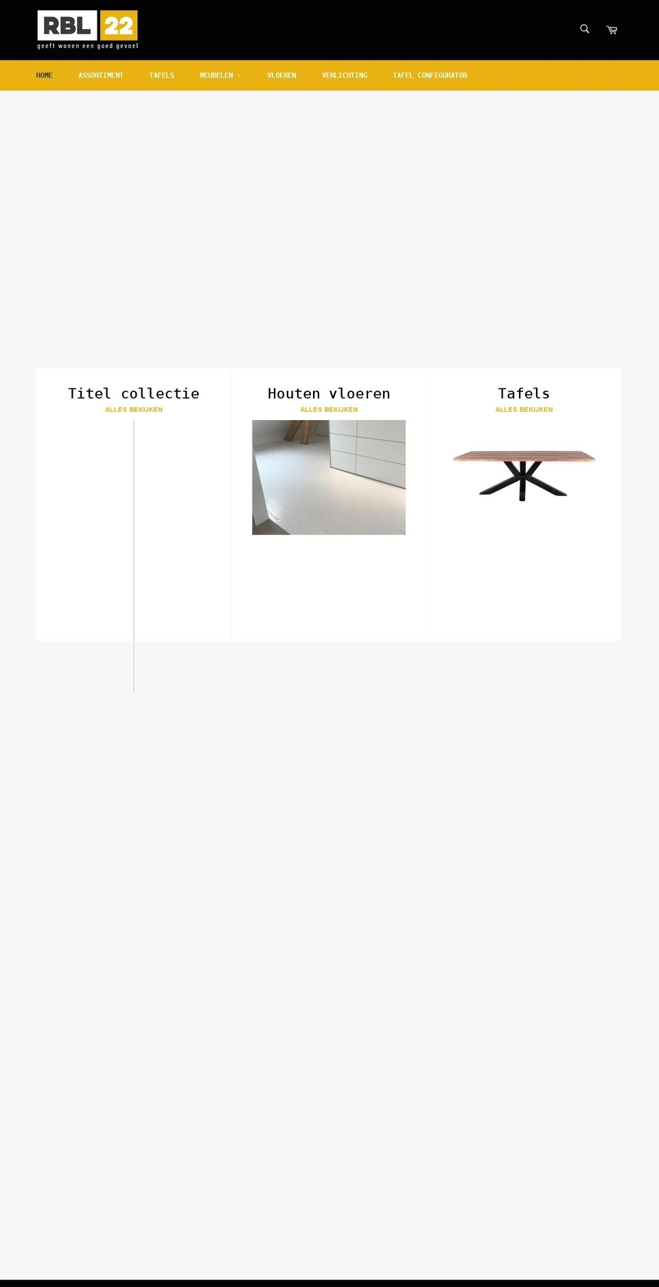 rbl22.com shopify website screenshot