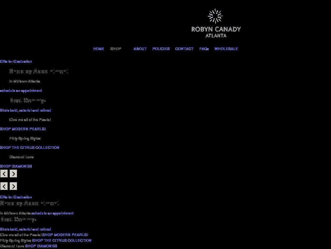 rcanady.com shopify website screenshot