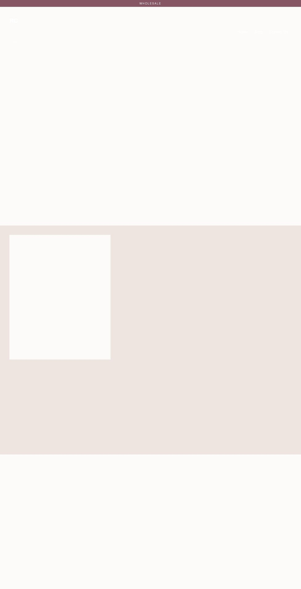 rcfabrics.com shopify website screenshot