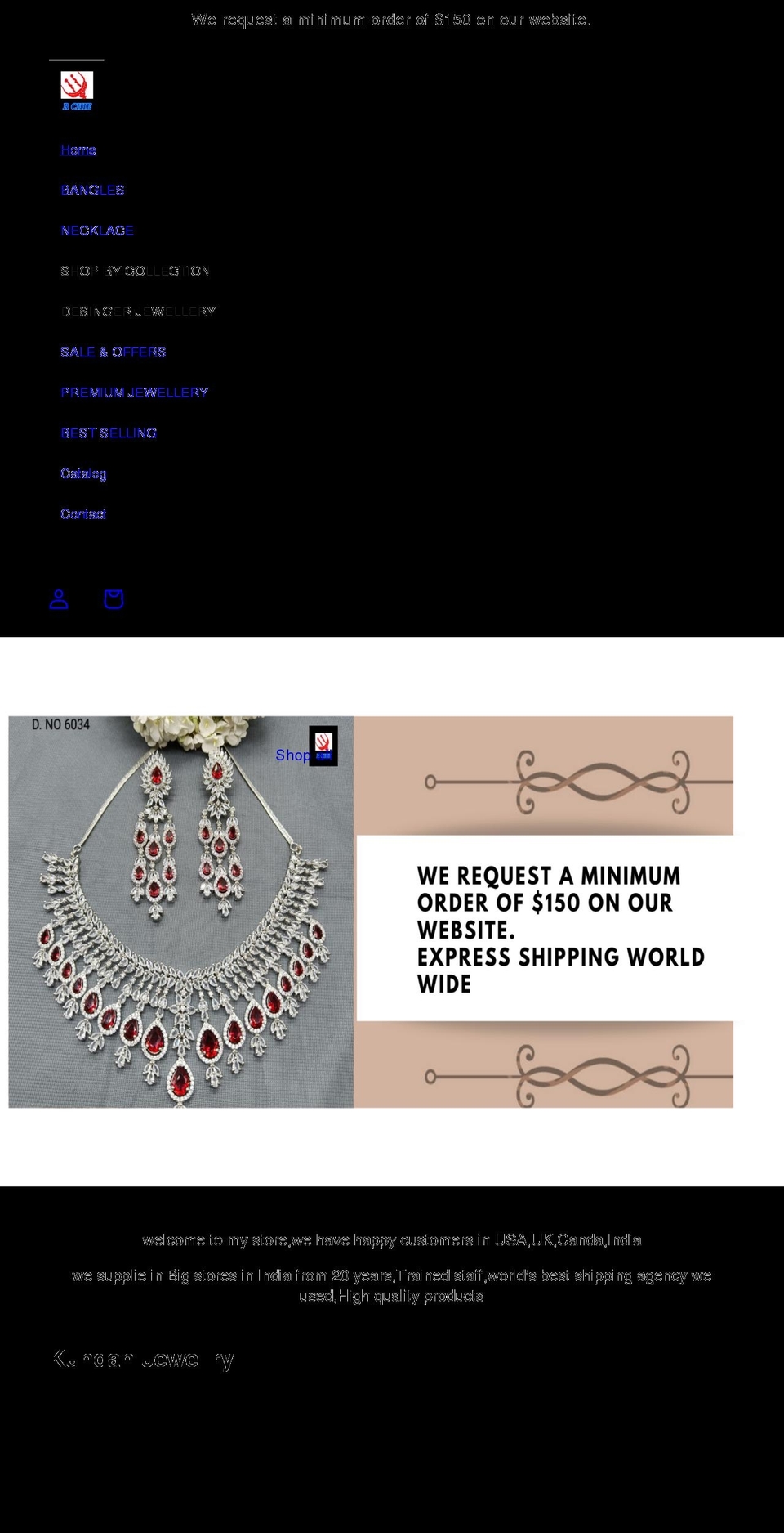 rchiecreation.com shopify website screenshot