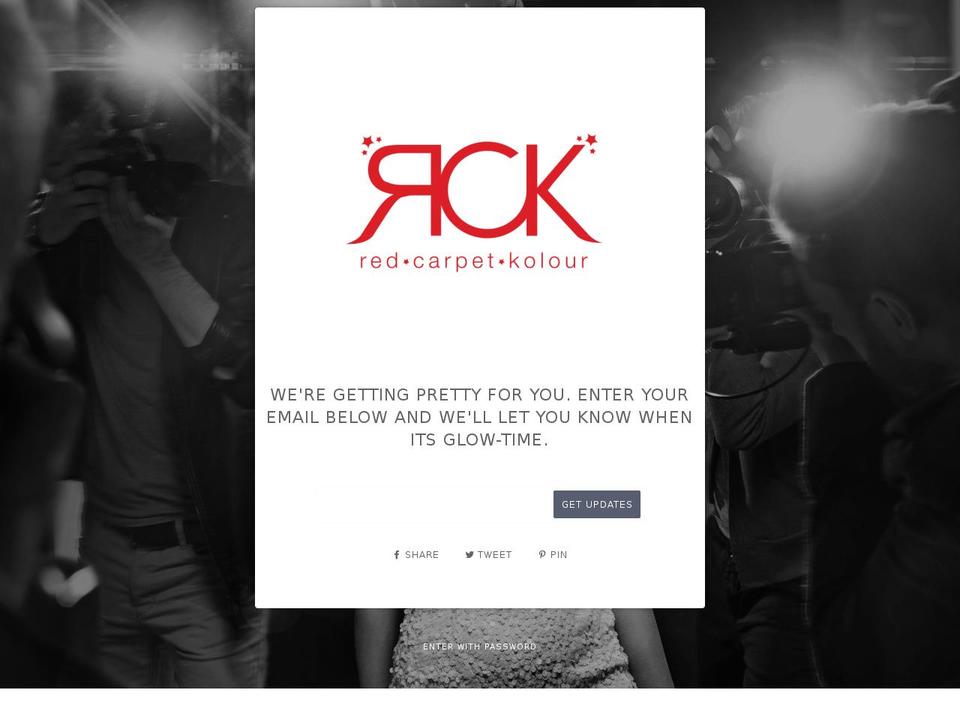 rckcosmetics.net shopify website screenshot