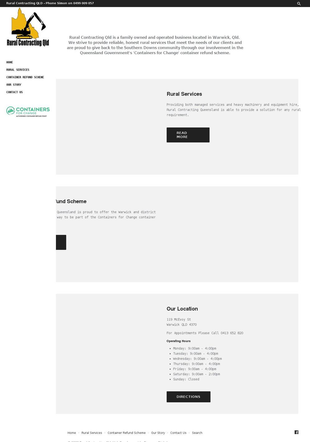 rcqld.com.au shopify website screenshot