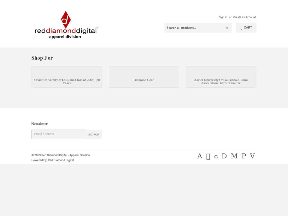 rddgear.com — Shopify storefront screenshot