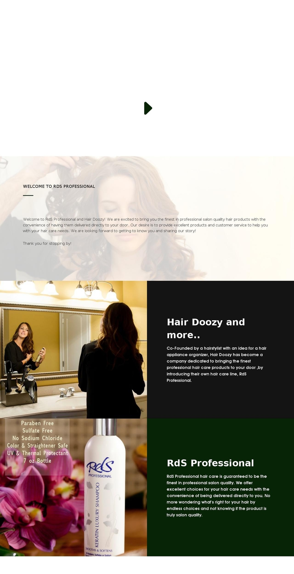 rdsalon.com shopify website screenshot