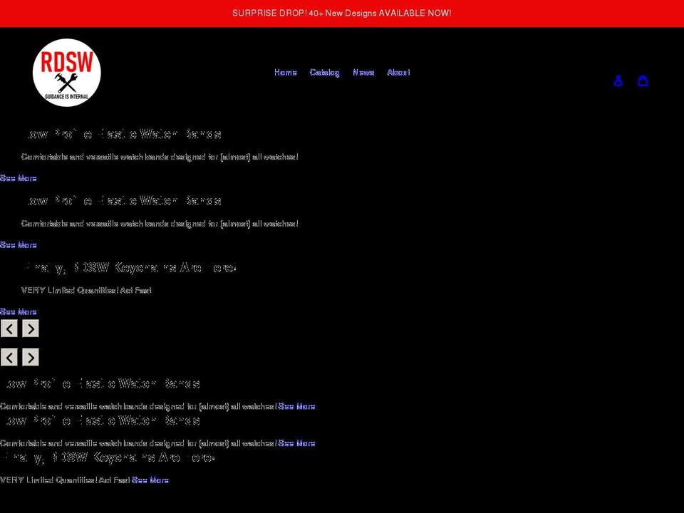 rdskunkworks.com shopify website screenshot