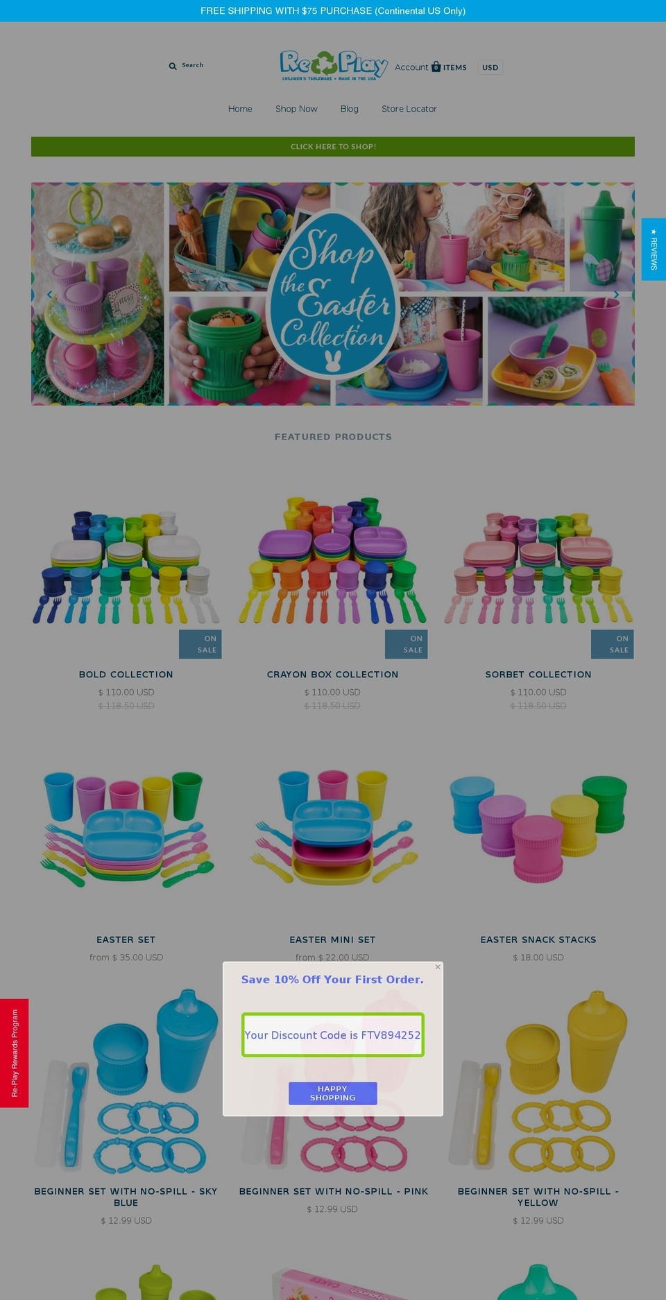 re-thinkitinc.com shopify website screenshot