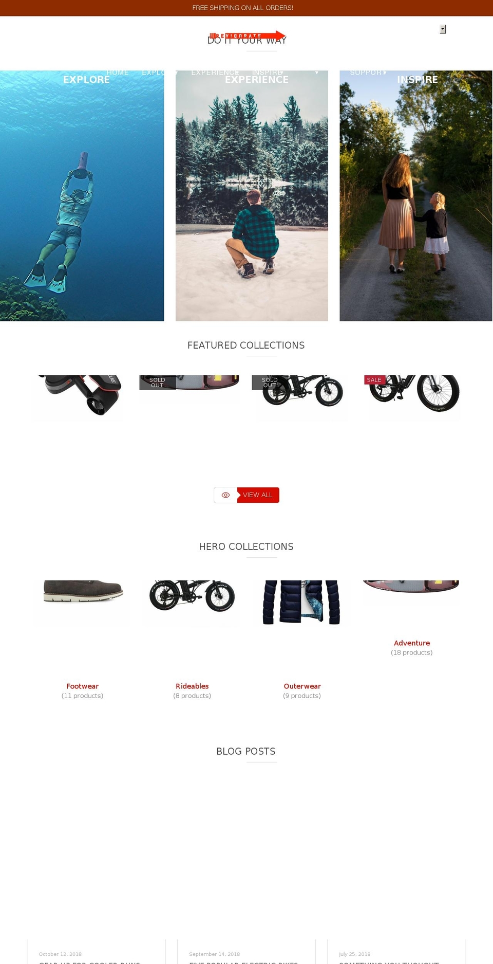 re-vigor8.com shopify website screenshot