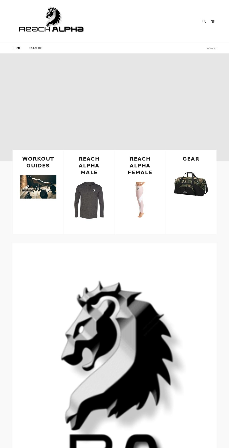 reach-alpha.com — Shopify storefront screenshot