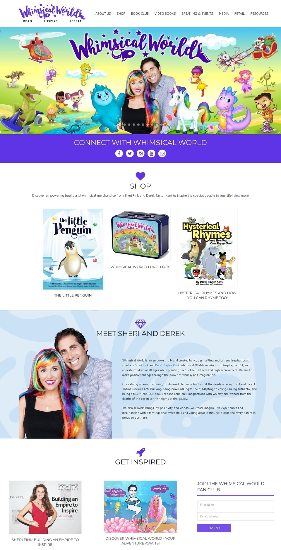 readinspirerepeat.com — Shopify storefront screenshot