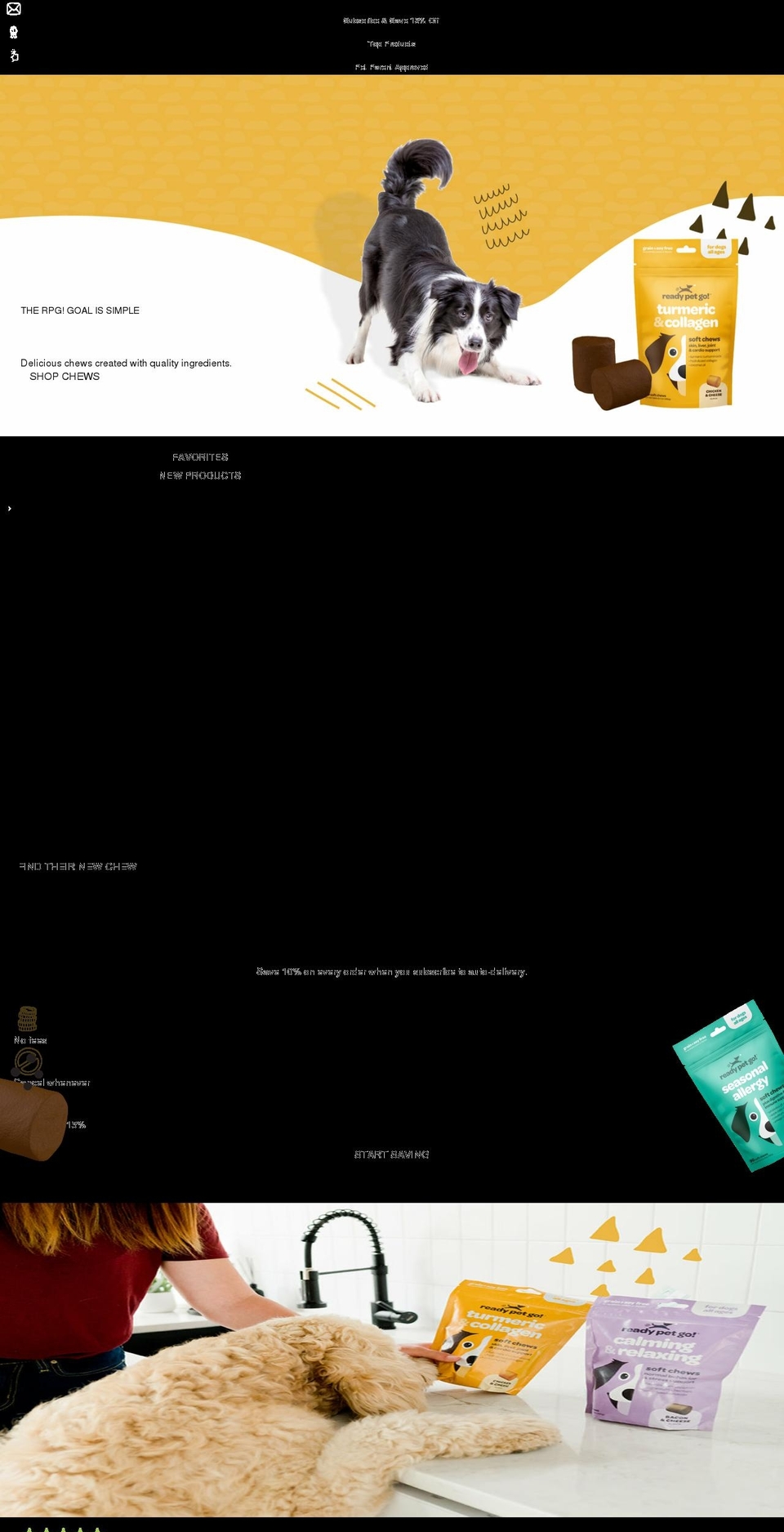 readypetgostore.com shopify website screenshot