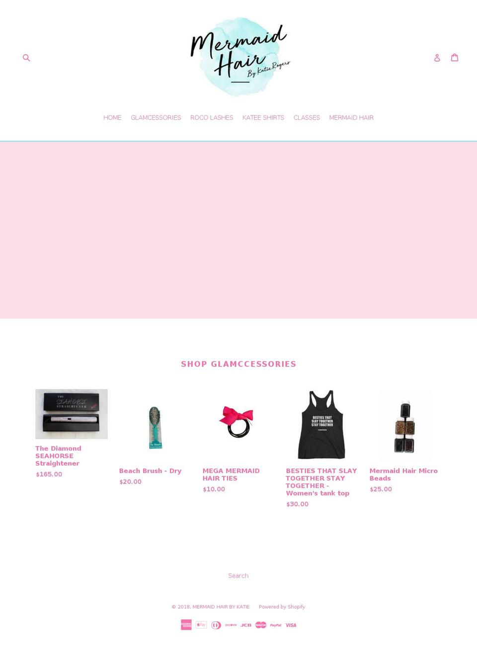 readysetglam.com — Shopify storefront screenshot