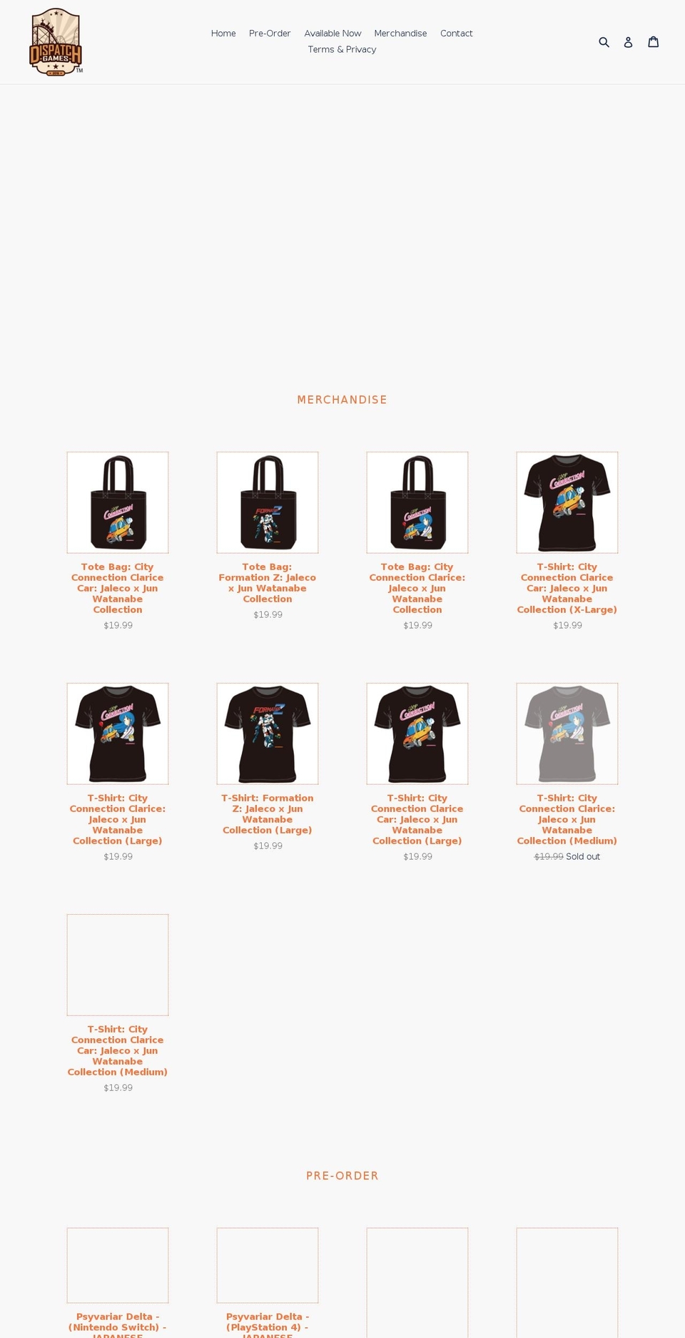 readytodispatch.com shopify website screenshot