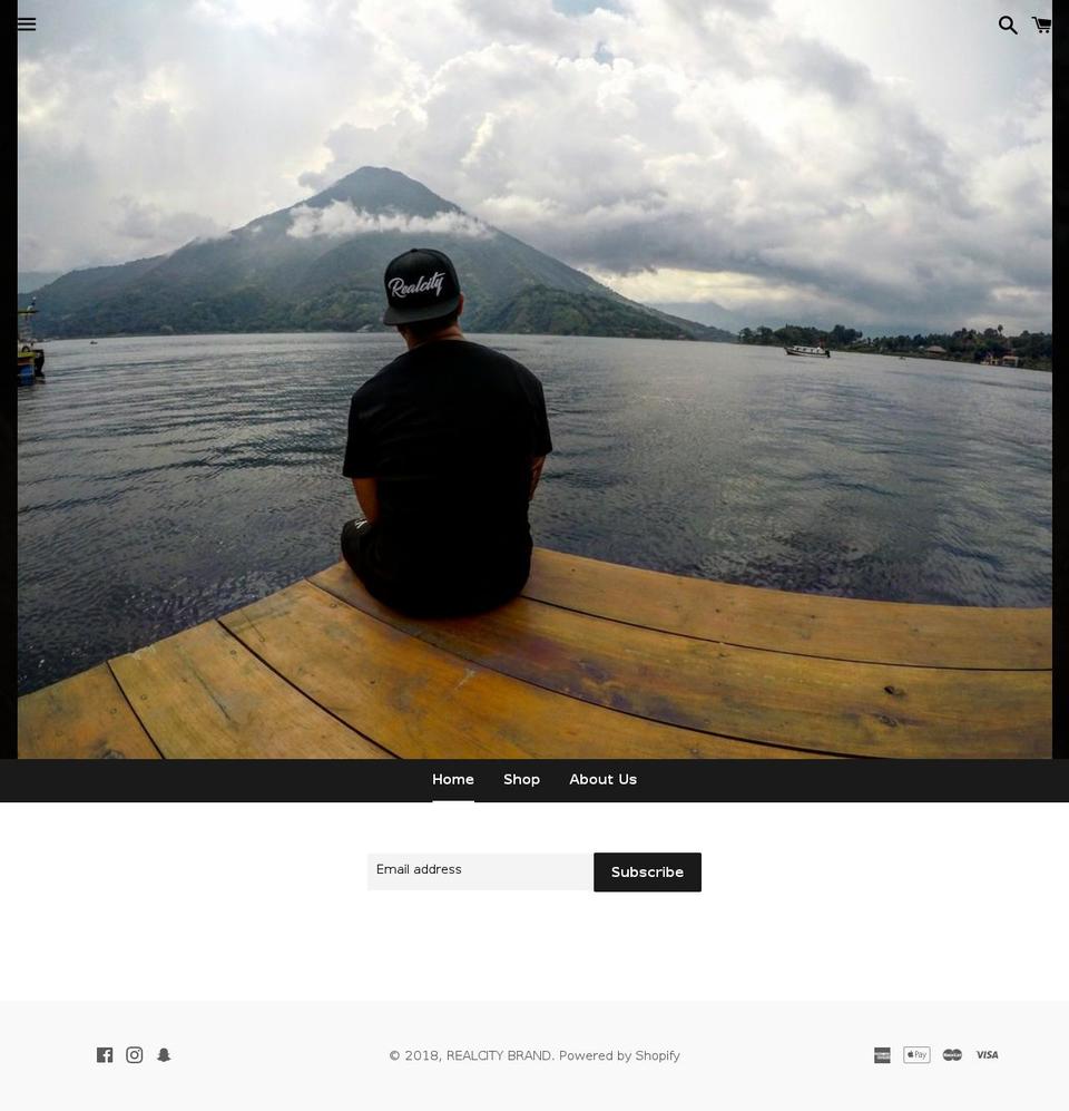 realcitybrand.com — Shopify storefront screenshot