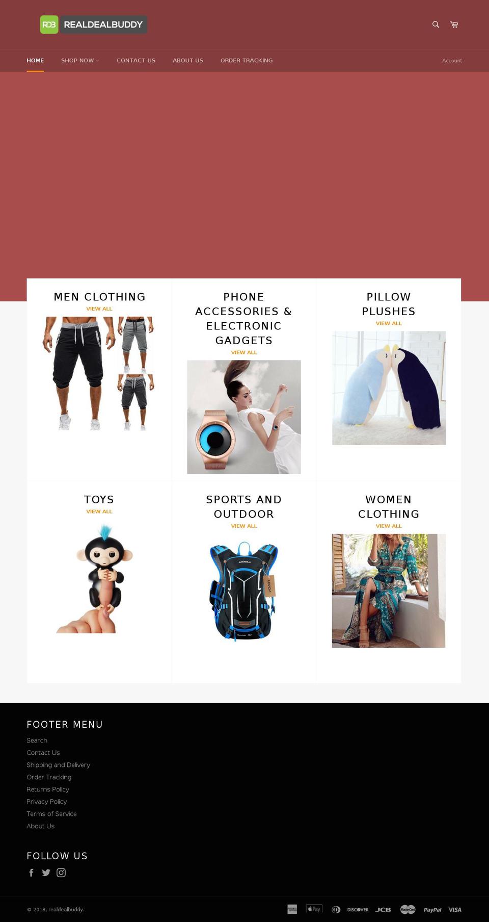 realdealbuddy.com — Shopify storefront screenshot