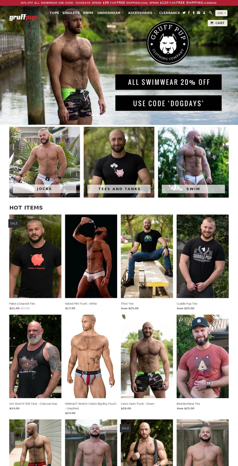 realmanly.com — Shopify storefront screenshot