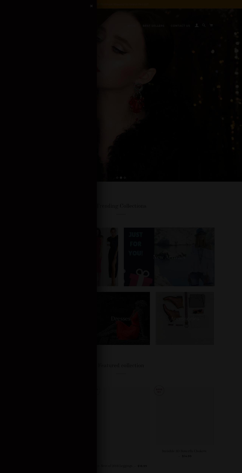 realmfashion.com — Shopify storefront screenshot