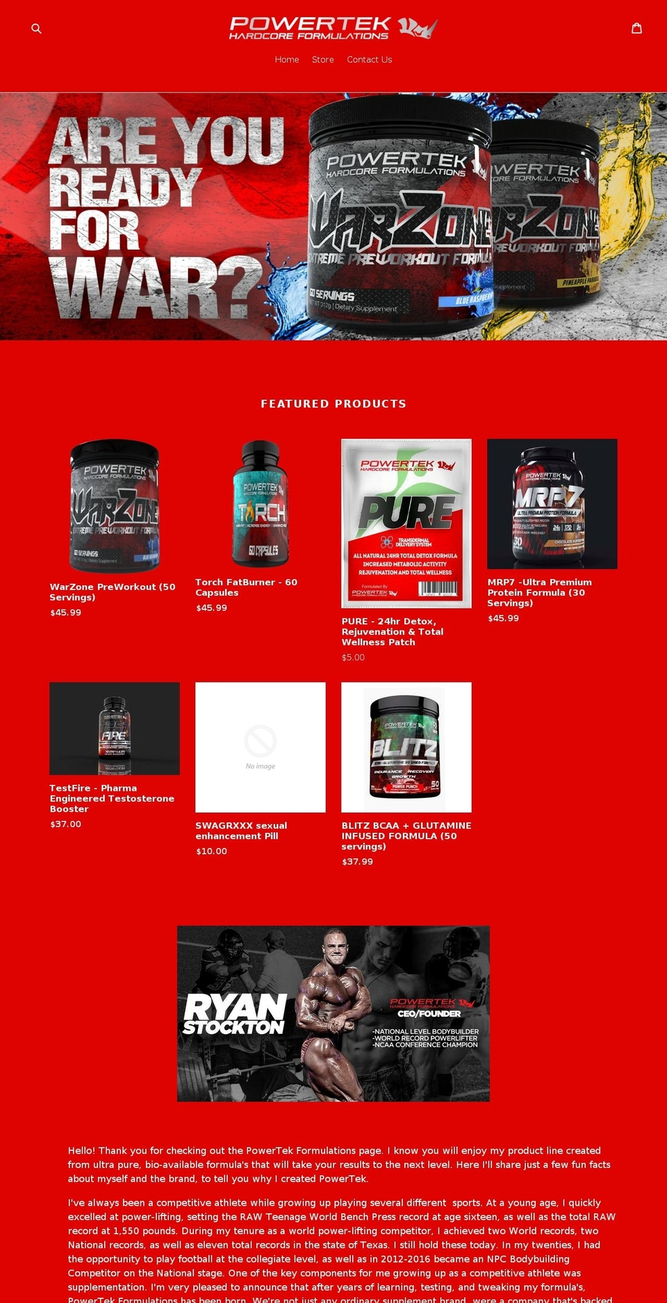 realnutritionsm.com — Shopify storefront screenshot
