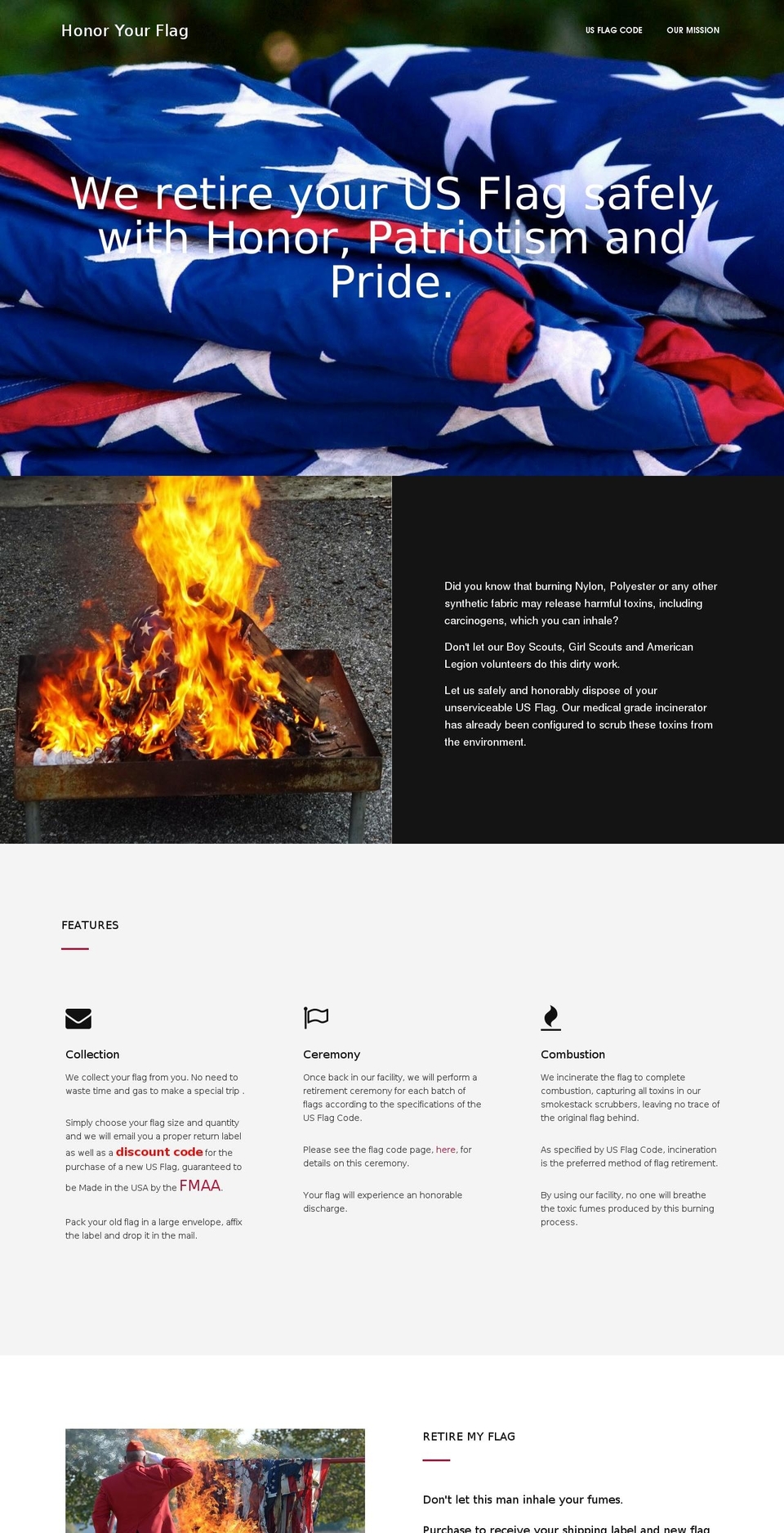 realusflag.com — Shopify storefront screenshot