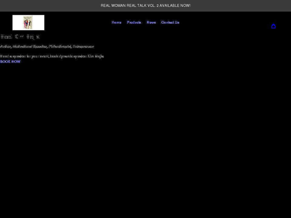realwomanrealtalk.com shopify website screenshot