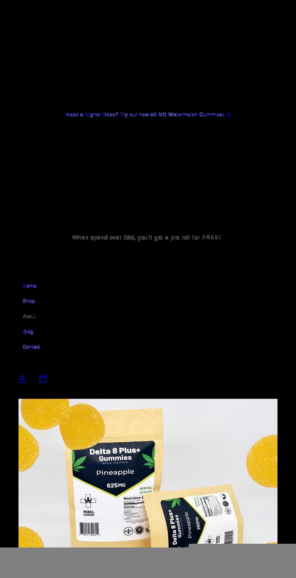 rebel-gardens.com shopify website screenshot