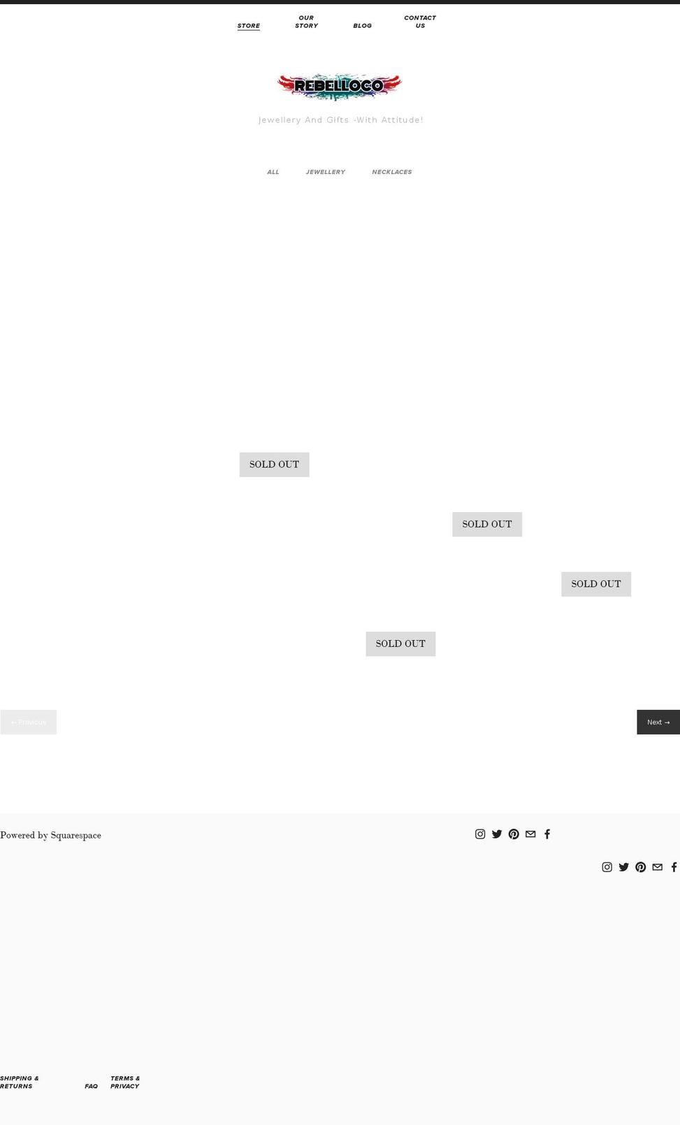 rebelloco.com shopify website screenshot