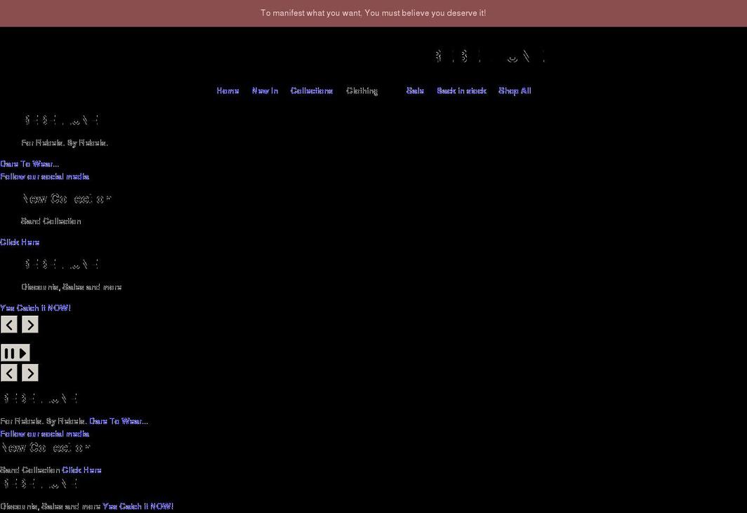 rebellune.myshopify.com shopify website screenshot