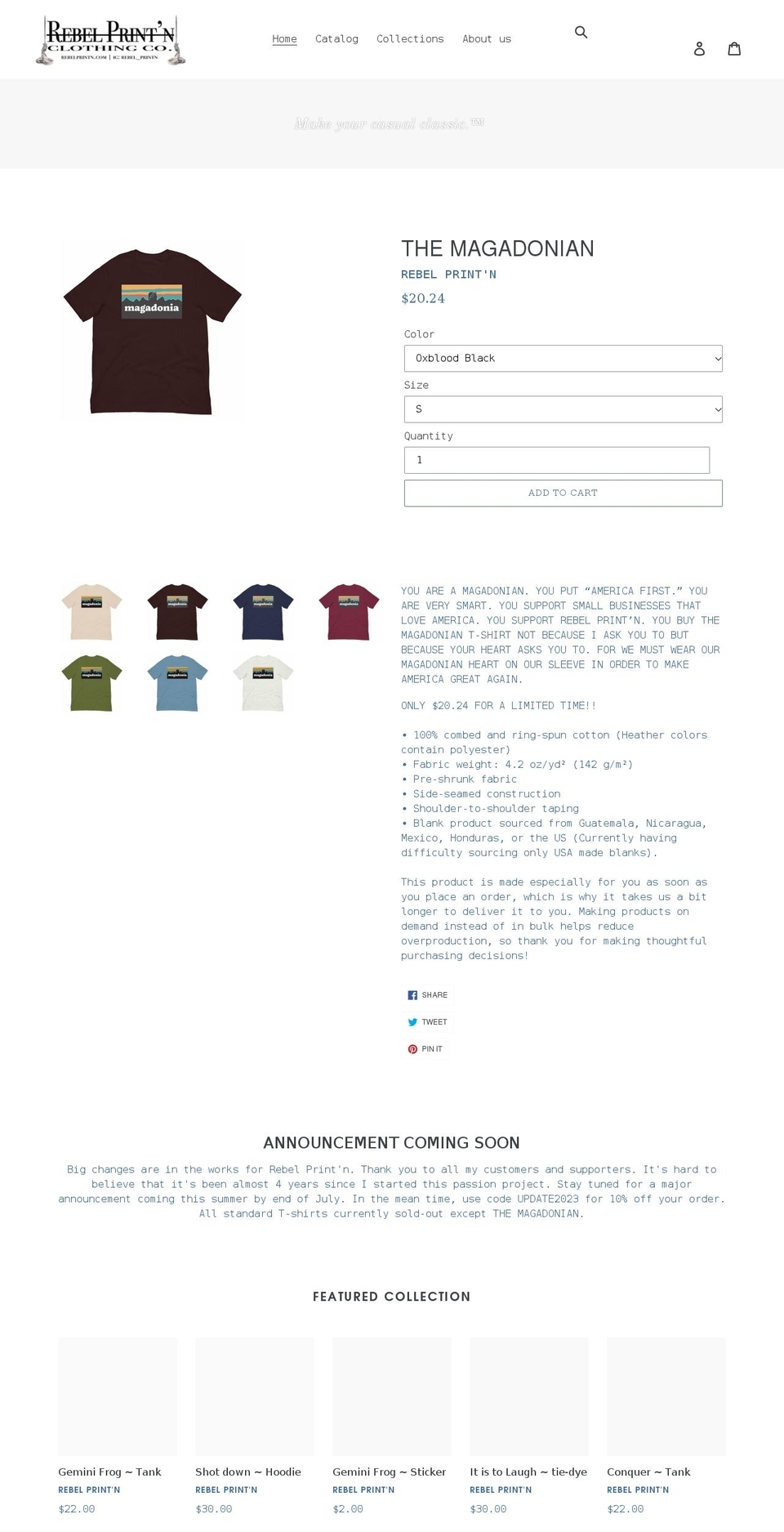 rebelprintn.com shopify website screenshot