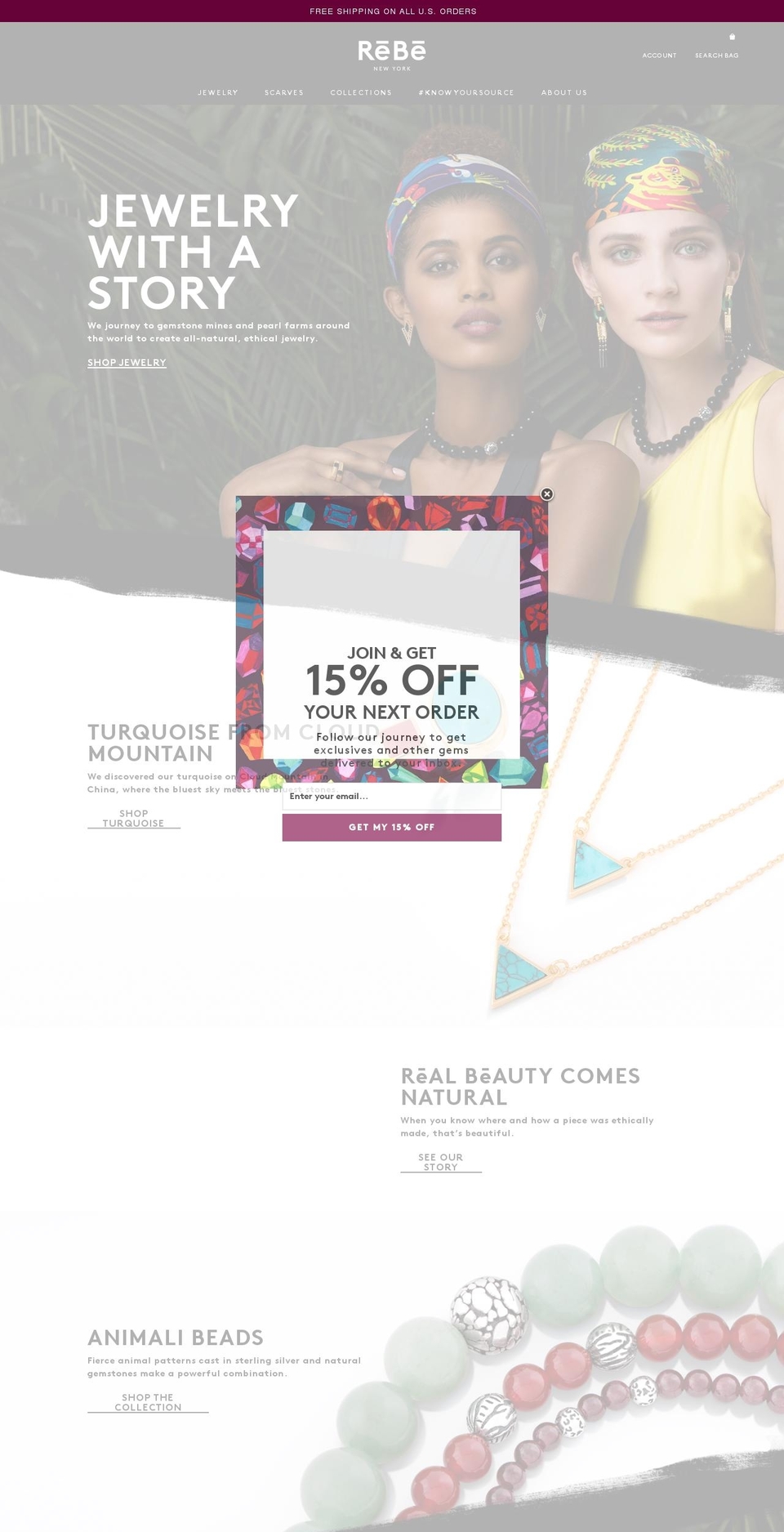 rebenyc.com — Shopify storefront screenshot