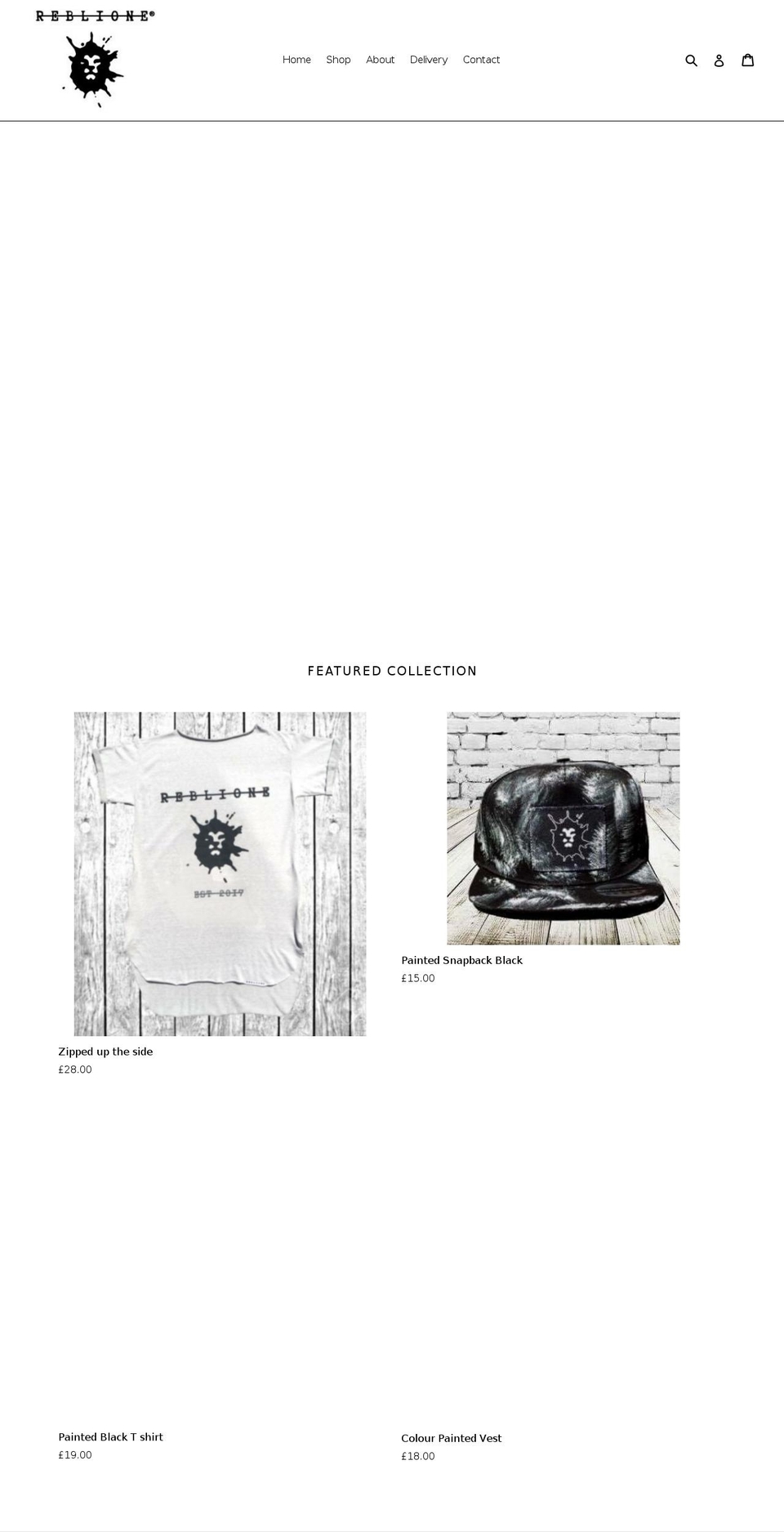 reblione.com shopify website screenshot