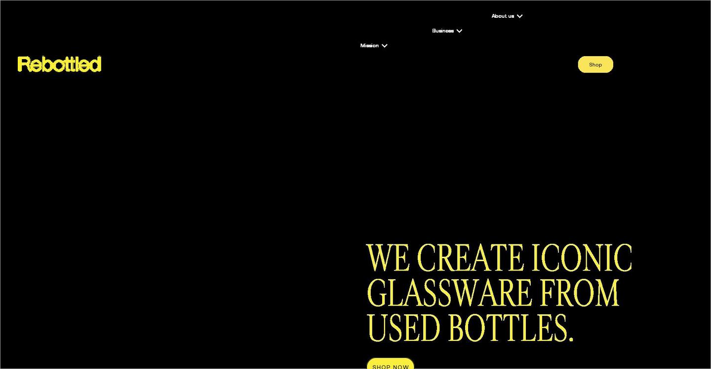 rebottled.com shopify website screenshot