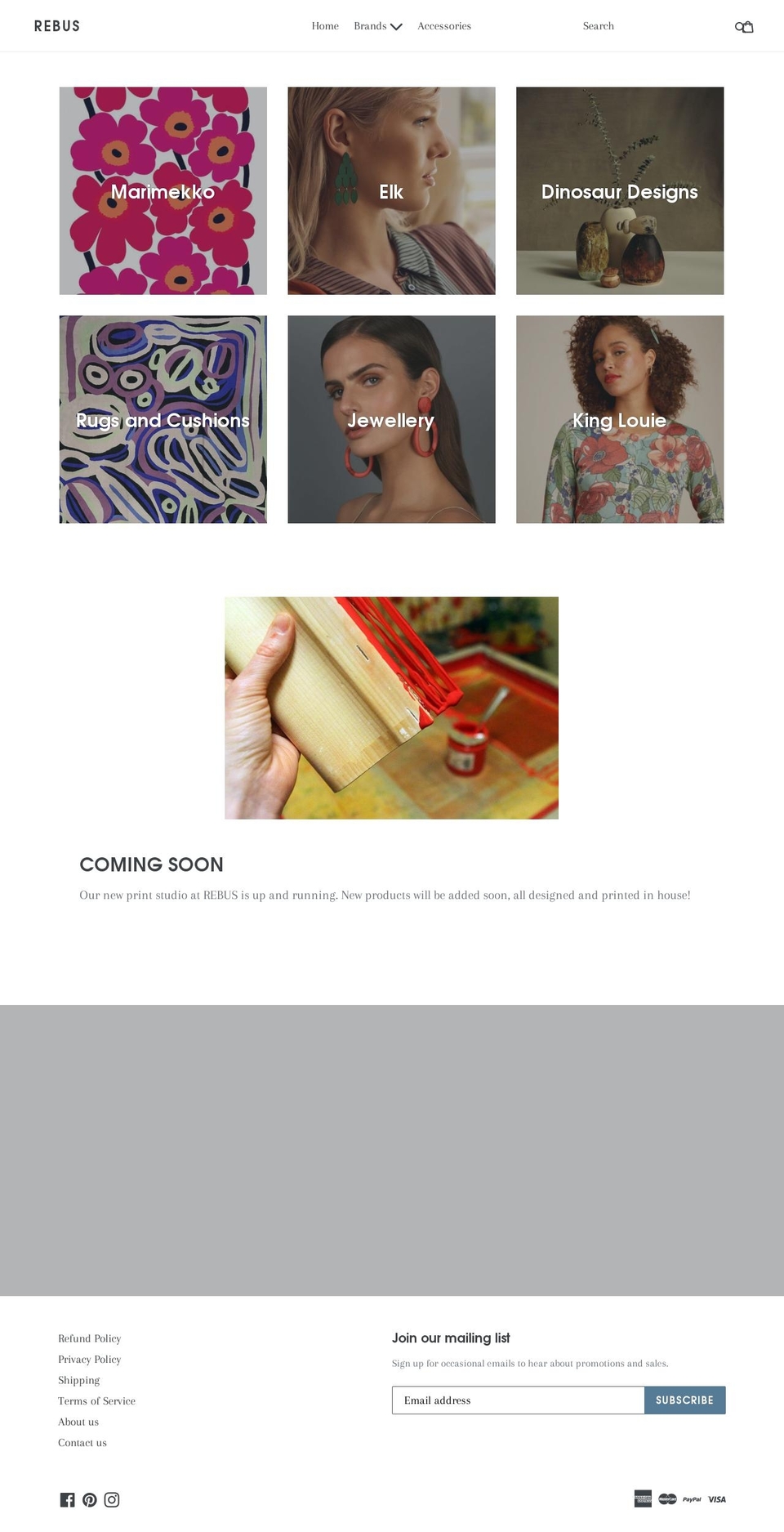 rebusofbeechworth.com — Shopify storefront screenshot