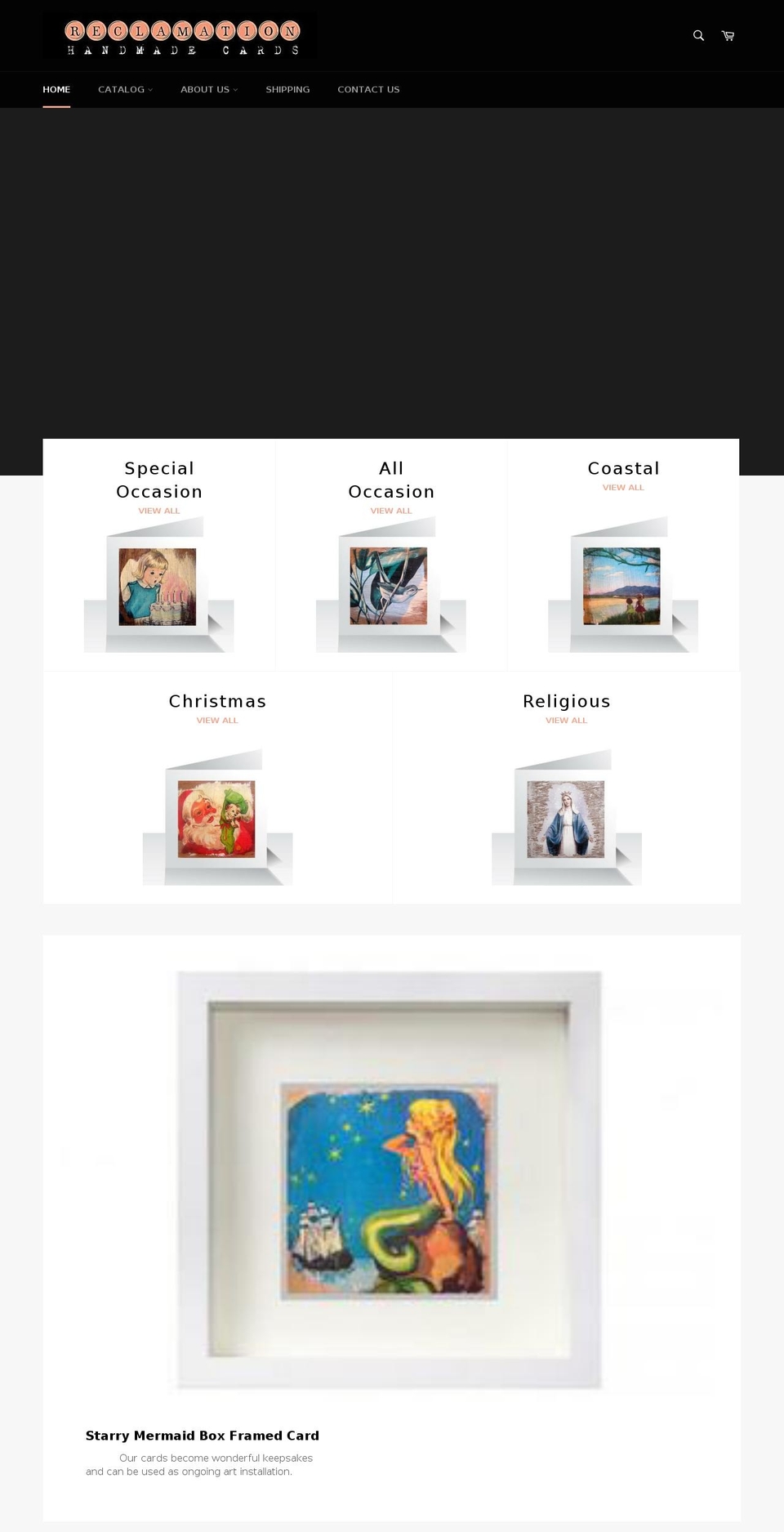 reclamation.com.au shopify website screenshot