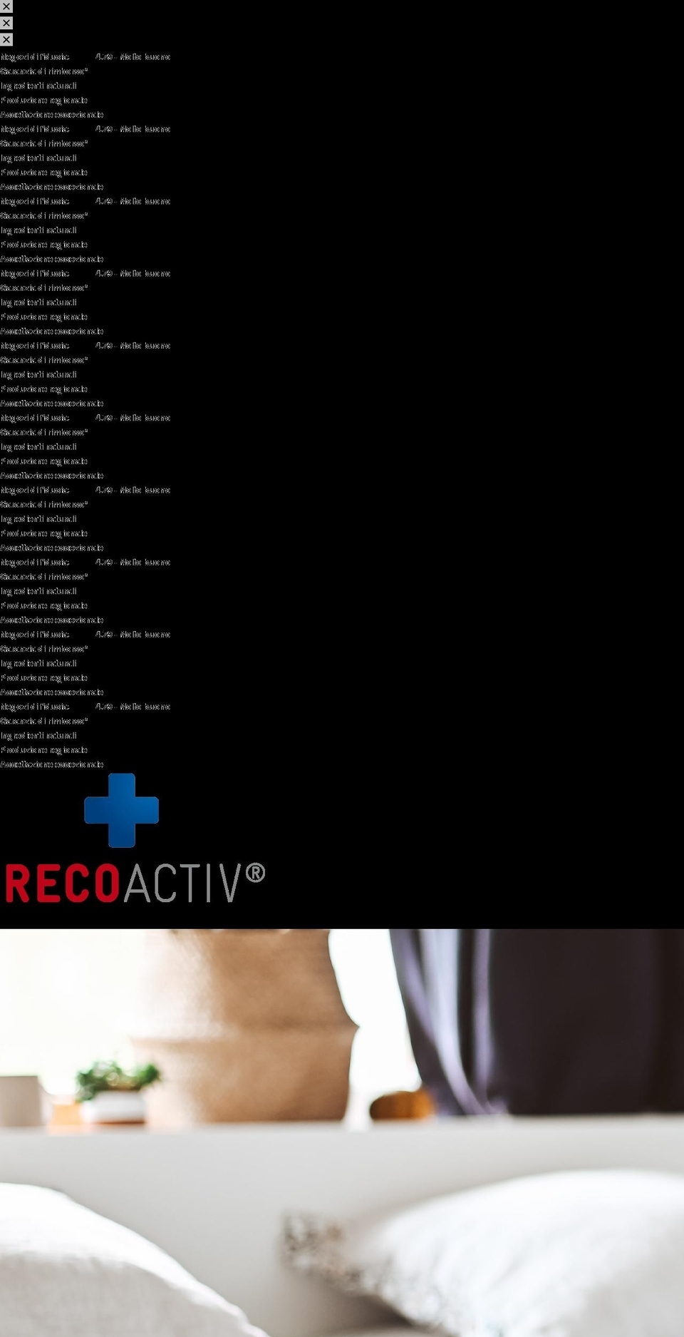 recoactiv.it shopify website screenshot