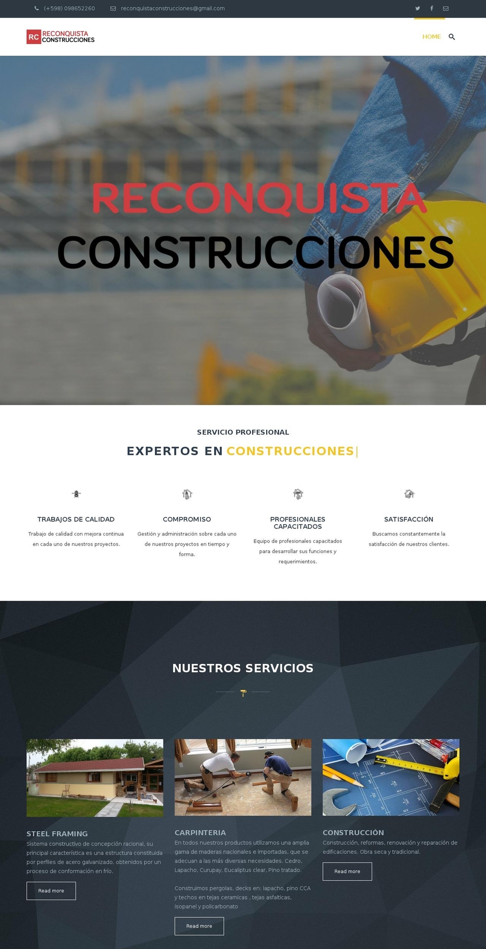 webuild-theme-v1-9 Shopify theme site example reconquistaconstrucciones.com