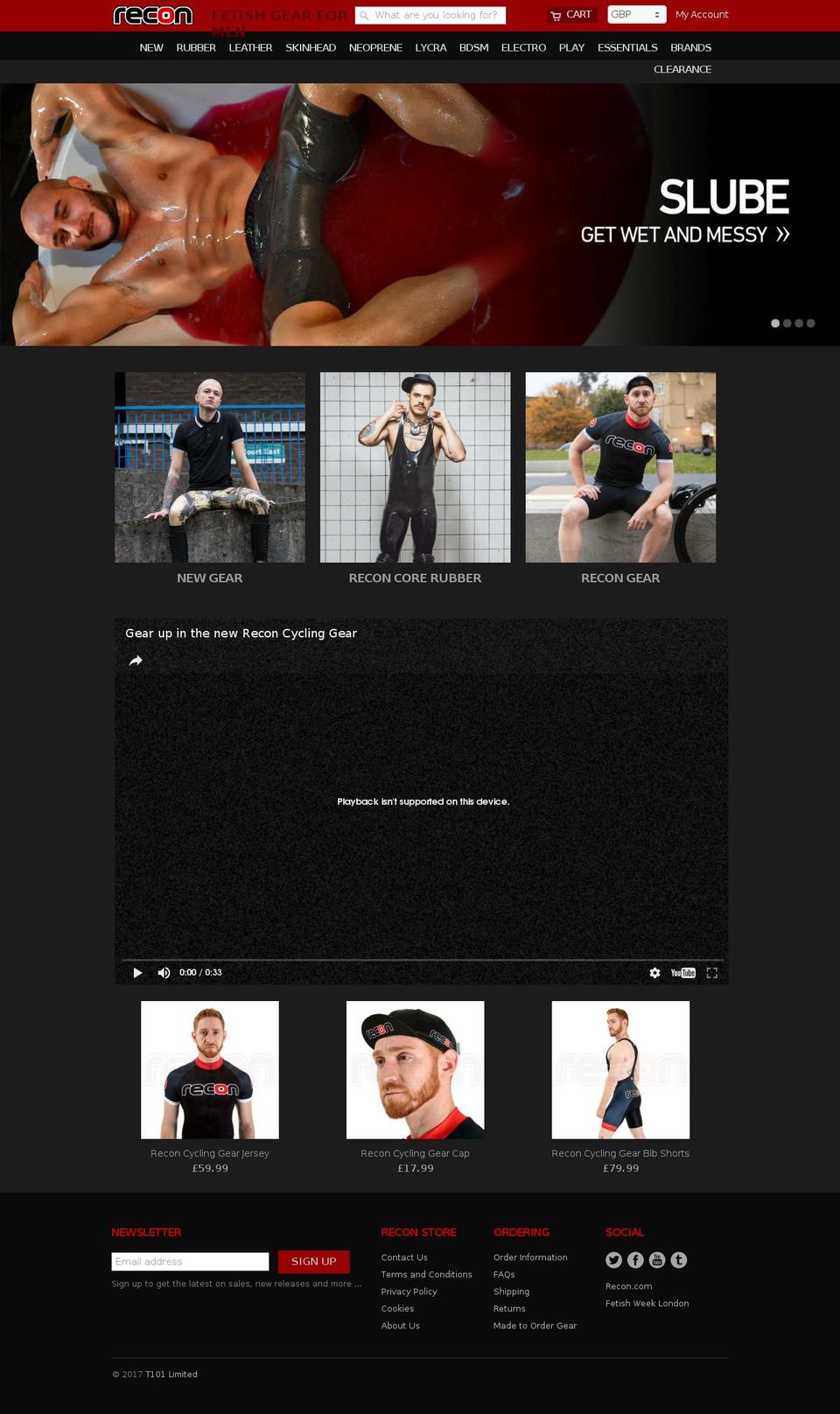 reconshop.com shopify website screenshot